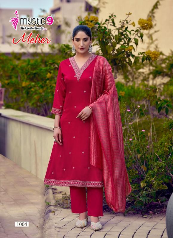 Mystic9 meher vol 1 shagun kurtis wholesale